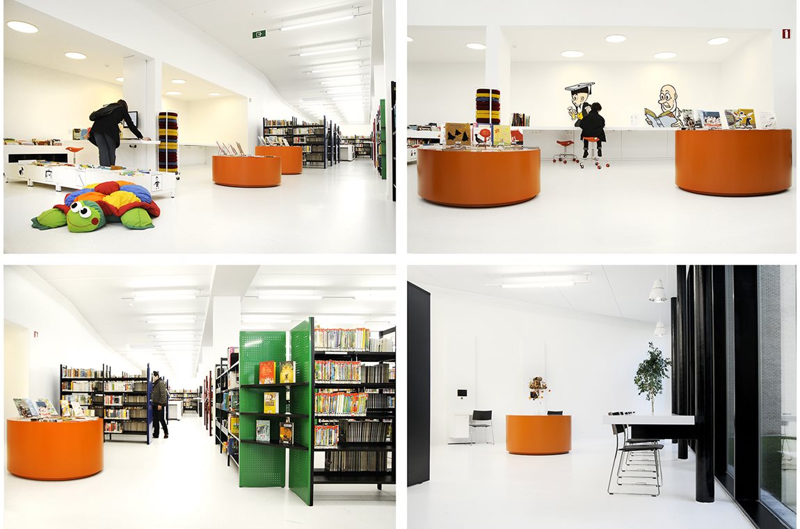 Veurne bibliotek, Belgien - Offentliga bibliotek