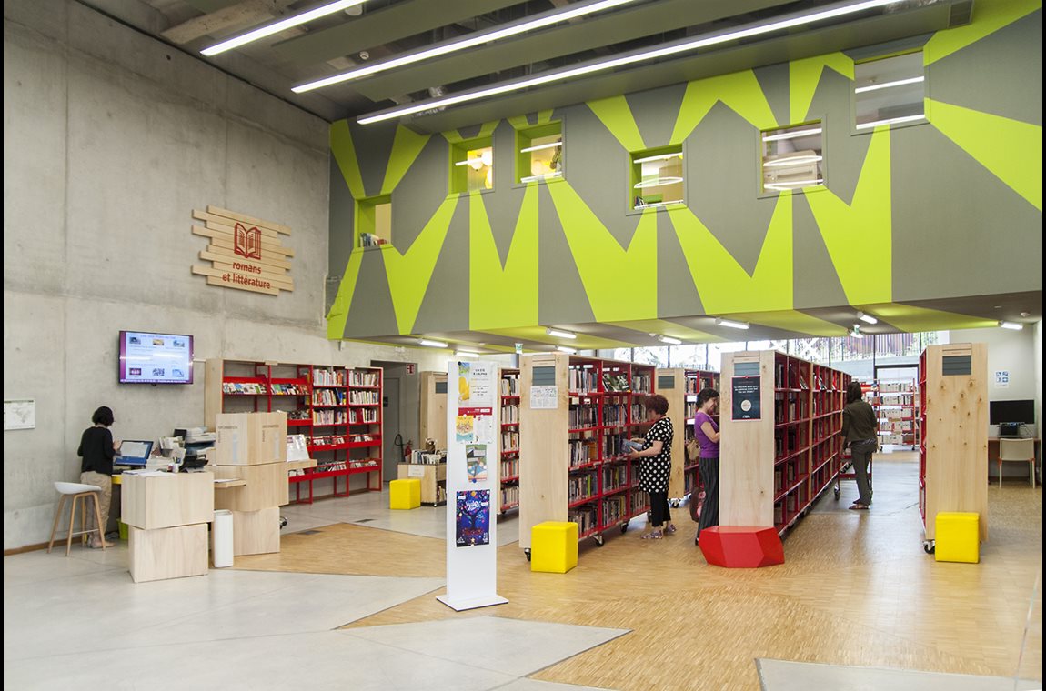 Öffentliche Bibliothek Angoulême, Frankreich - Öffentliche Bibliothek