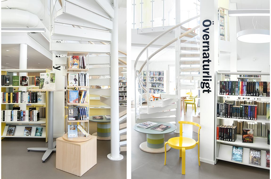 Saevja bibliotek, Sverige - Offentliga bibliotek