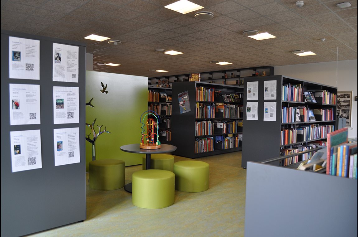 Öffentliche Bibliothek Ørbæk, Dänemark - 