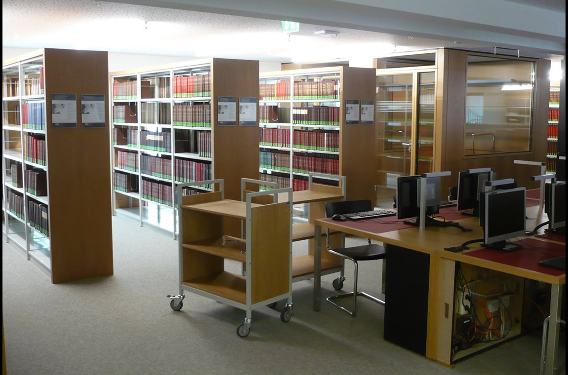 Bibliothèque de l'université Leipzig, Allemagne - Bibliothèque universitaire et d’école supérieure