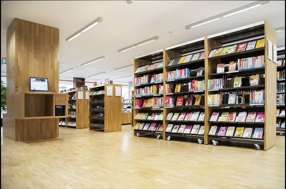 Ismaning bibliotek, Tyskland - Offentliga bibliotek