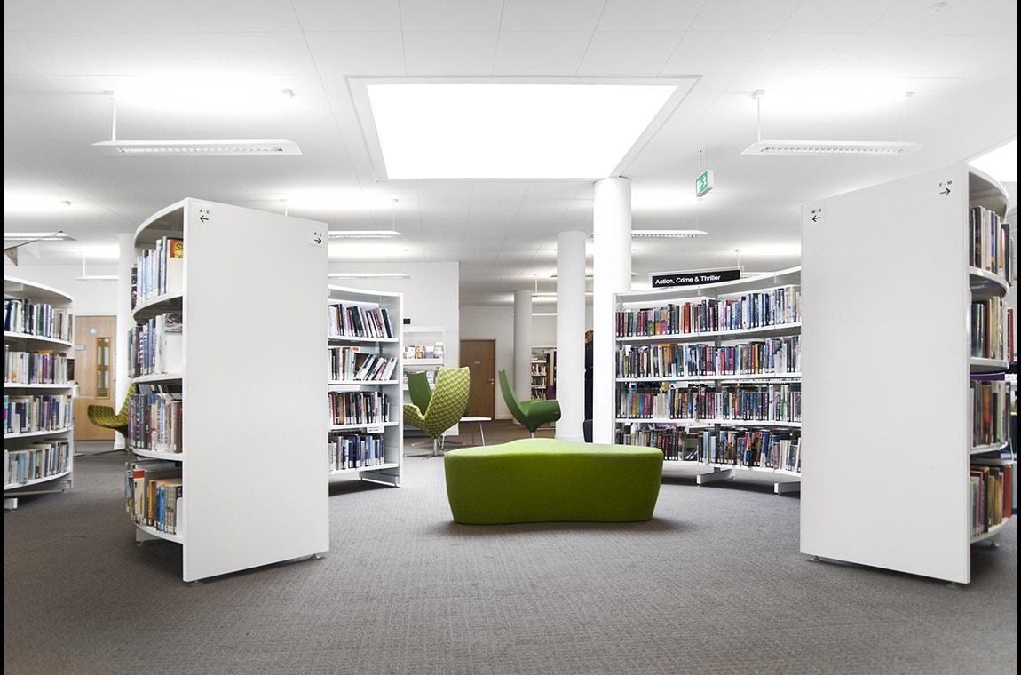 Drumbrae bibliotek, Storbritannien - Offentligt bibliotek