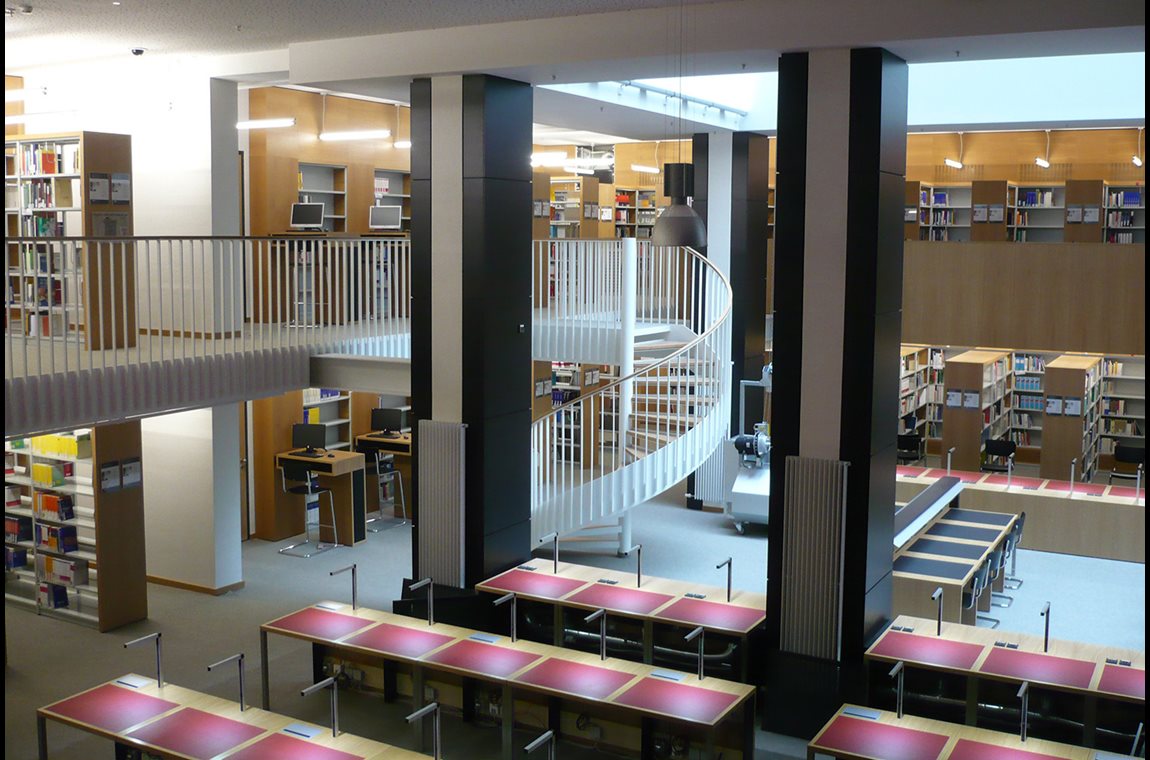 Leipzig universitetsbibliotek, Tyskland - Akademisk bibliotek