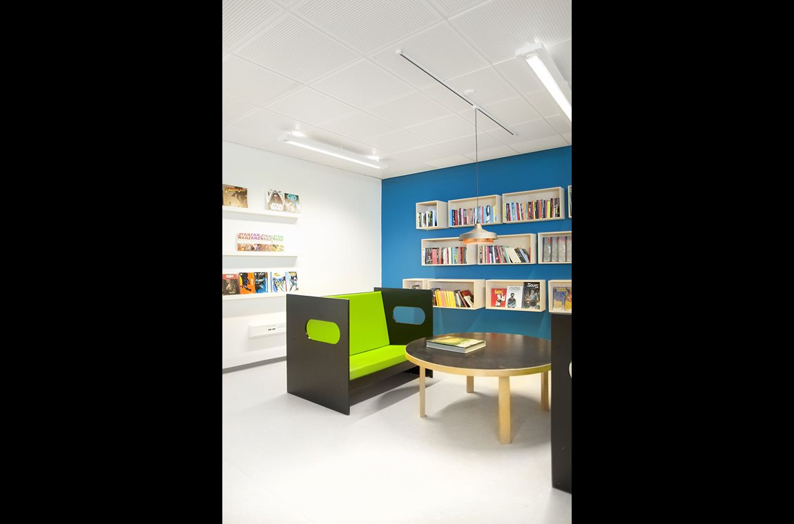 Biblioteket Kilden, Kildegaardskolen, Denemarken - 
