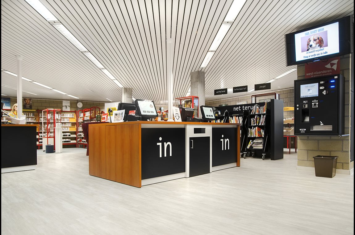 Openbare bibliotheek Izegem, België - Openbare bibliotheek