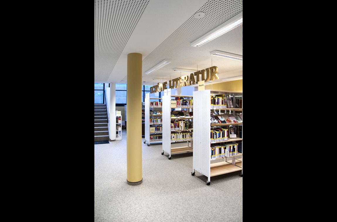 Bibliothèque municpale d'Achim, Allemagne - Bibliothèque municipale et BDP