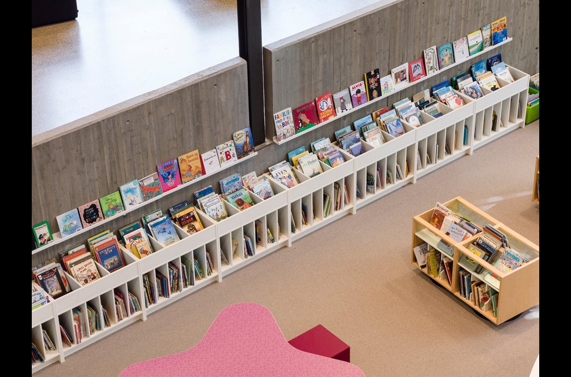 Tangenten bibliotek i Nesodden, Norge - Offentligt bibliotek