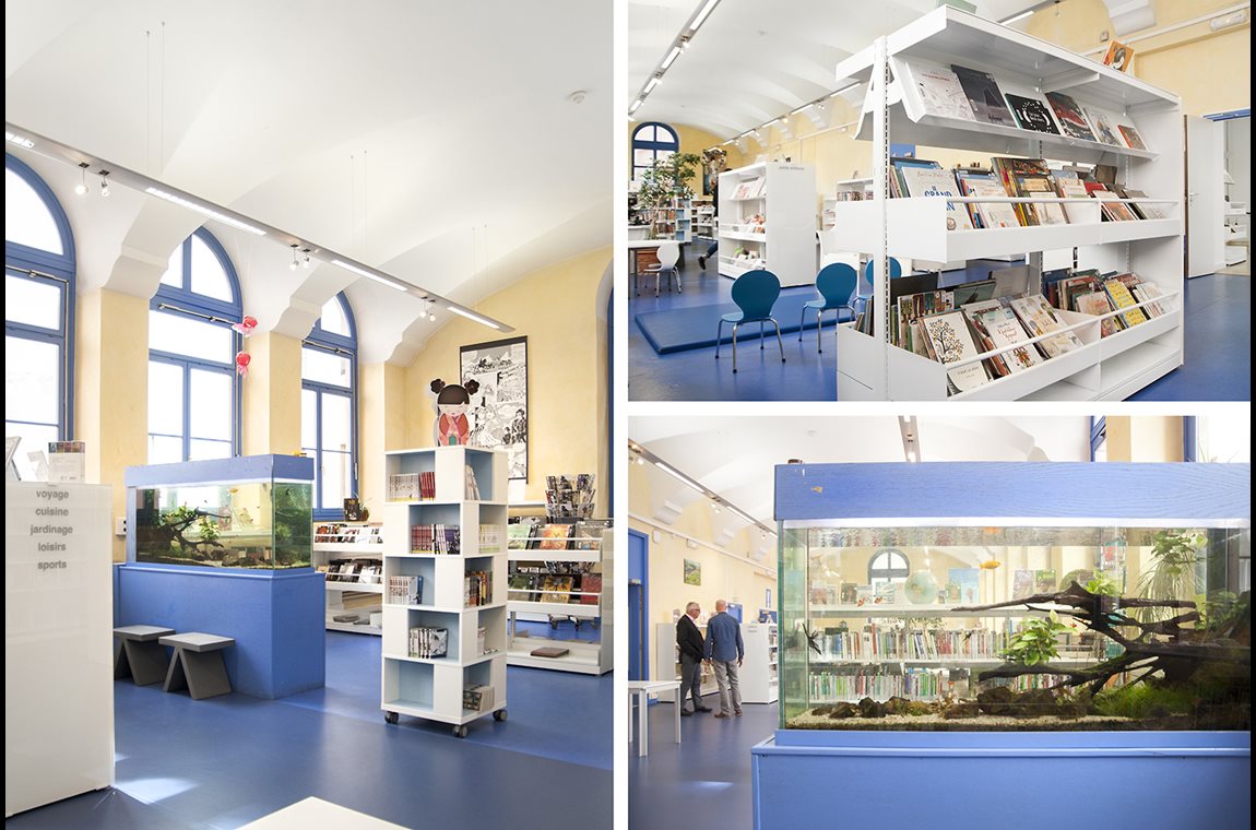 Lyon 1er Bibliotek, Frankrig - Offentligt bibliotek