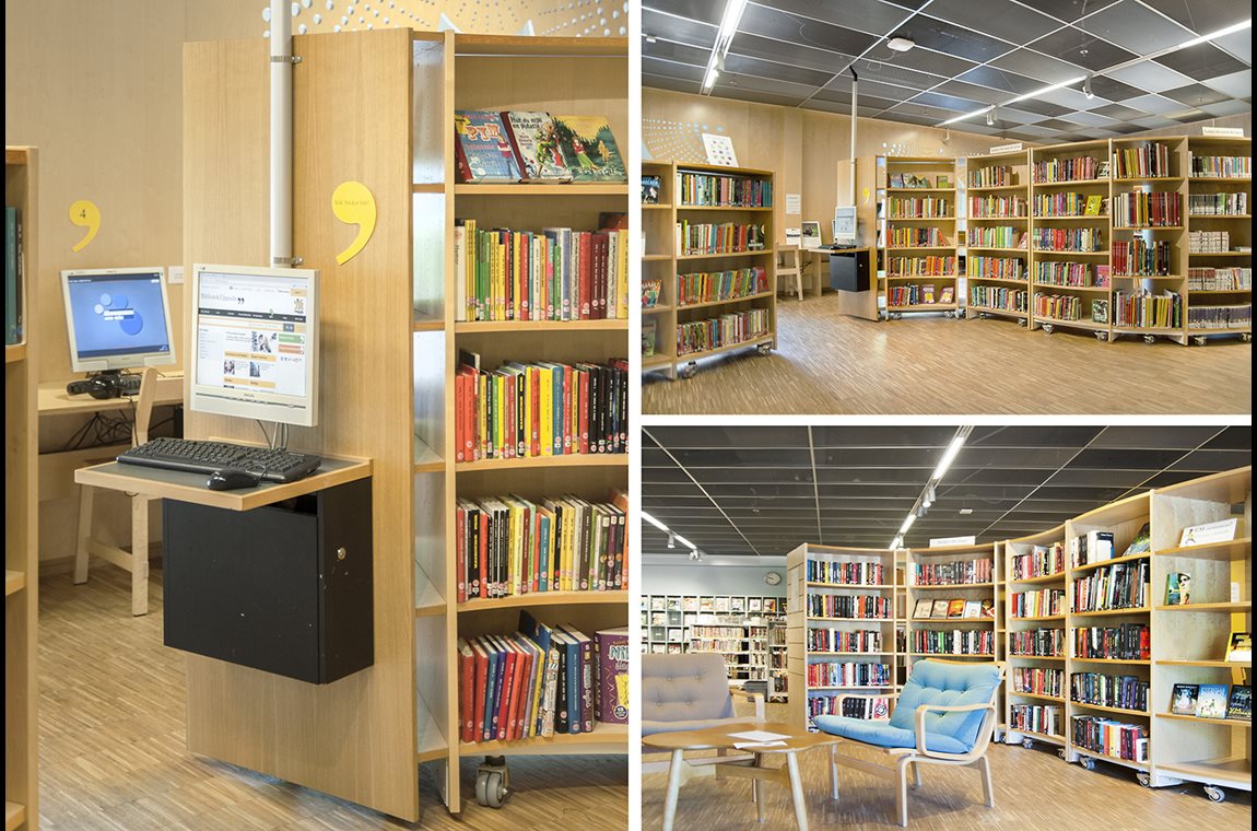Gottsunda bibliotek, Uppsala, Sverige - Offentliga bibliotek