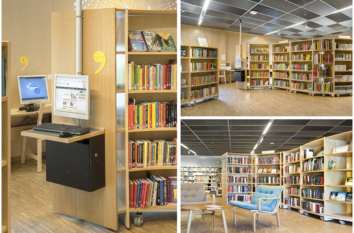 Gottsunda library, Uppsala, Sweden - Public library
