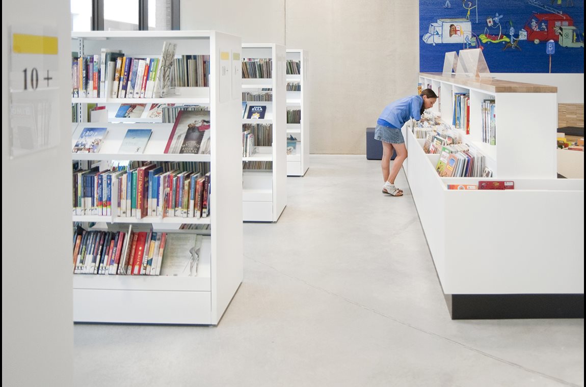Wilrijk bibliotek, Belgien - Offentligt bibliotek