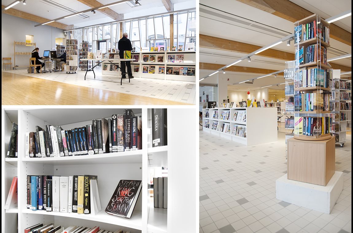 Bibliothèque municipale de Bro, Suède - Bibliothèque municipale et BDP