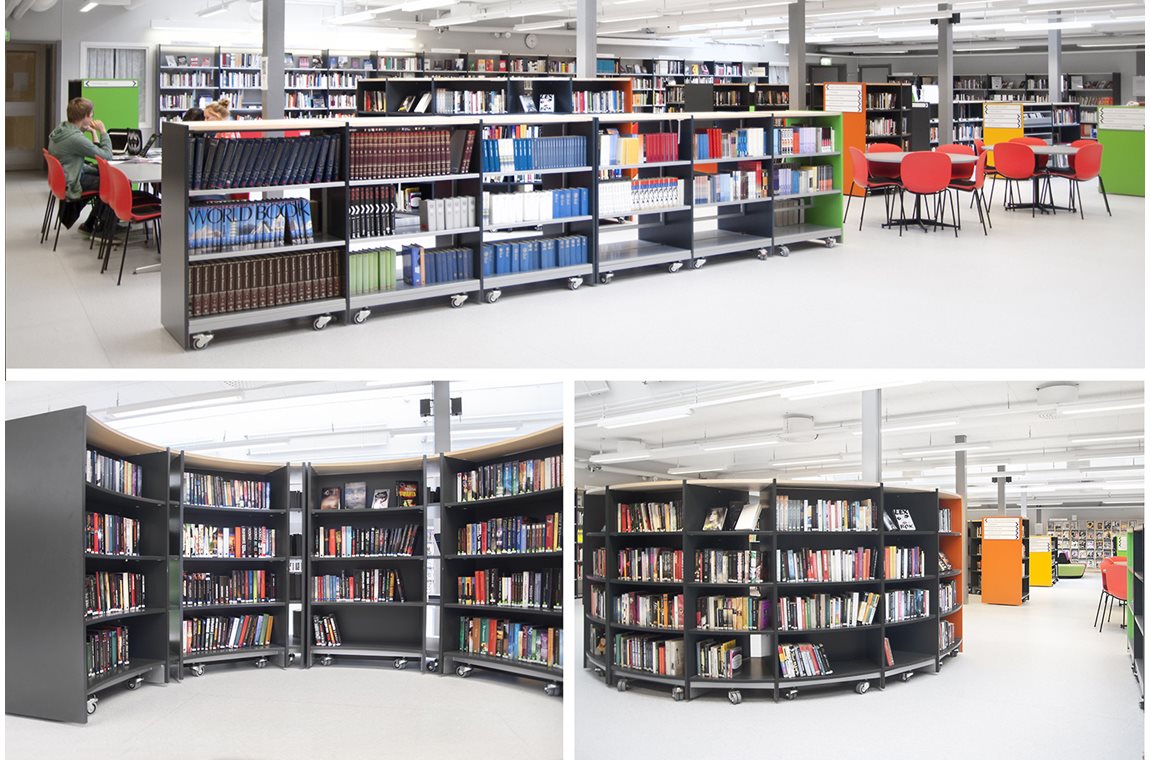 Vasagymnasiet i Arboga, Sverige - Skolbibliotek