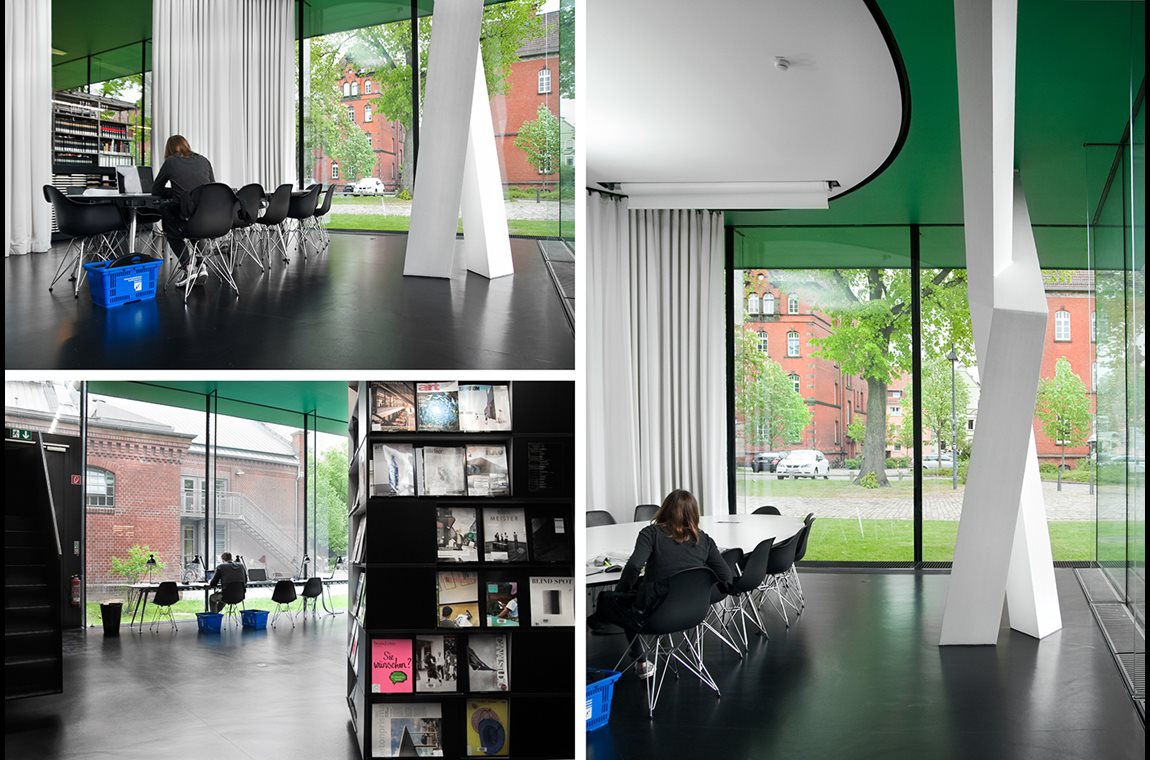 Bibliotek för arkitektur, design och konst, Tyskland - Akademiska bibliotek