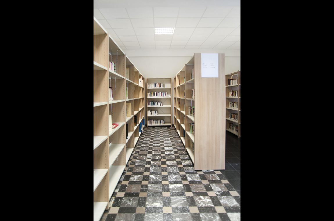 INDSé skolbibliotek, Bastogne, Belgien - Skolbibliotek