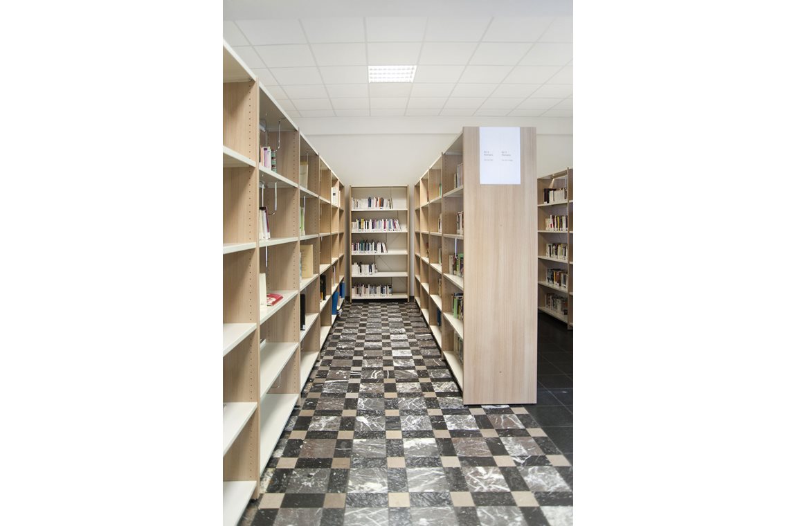 INDSé, Bastogne, België - Schoolbibliotheek