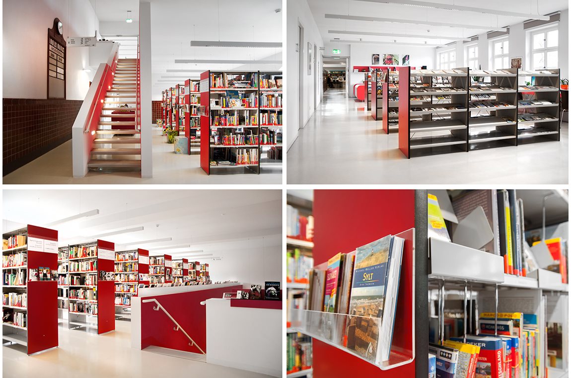 Luckenwalde Bibliotek, Tyskland - Offentligt bibliotek