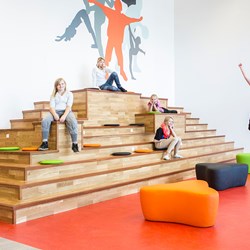 Öffentliche Bibliothek Korup, Dänemark