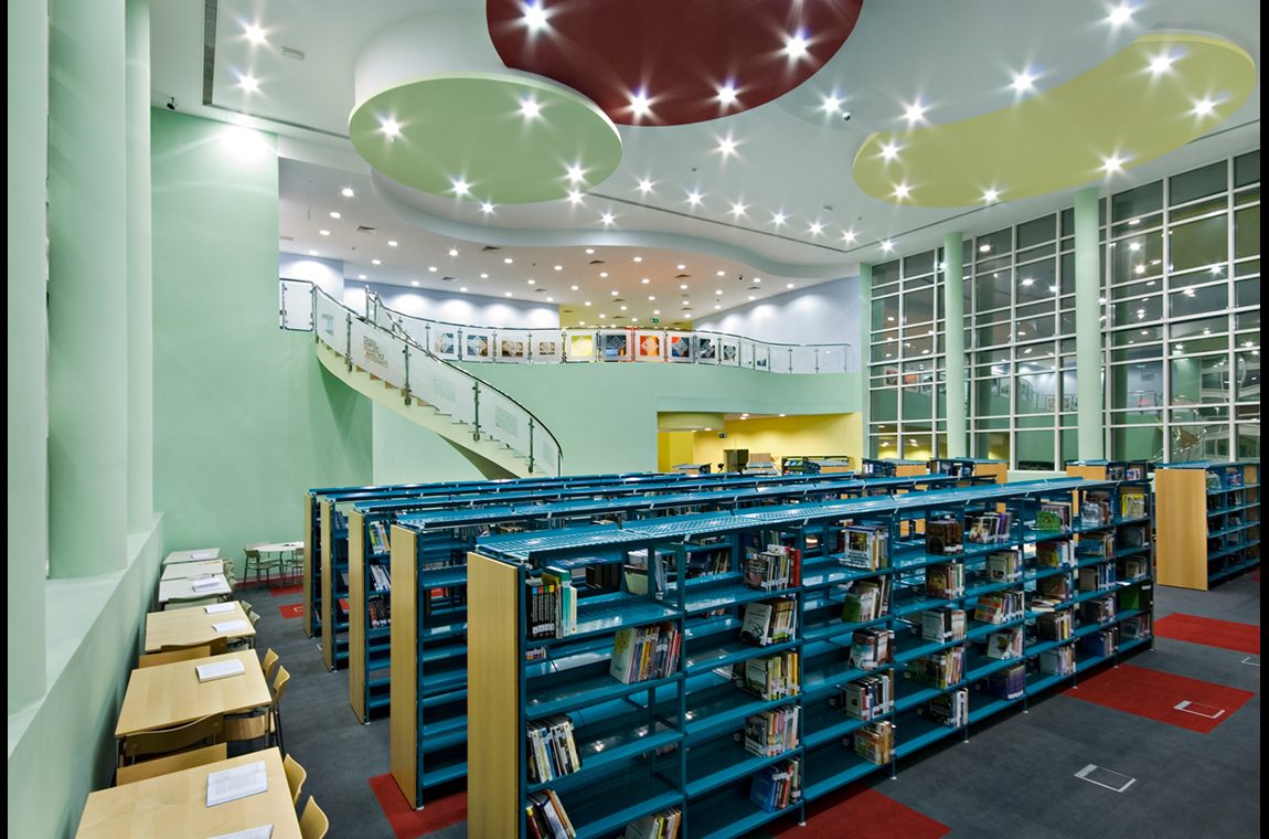 Bbibliothèque municipale d'Al Mankhool, Émirates Arabes Unis - Bibliothèque municipale et BDP