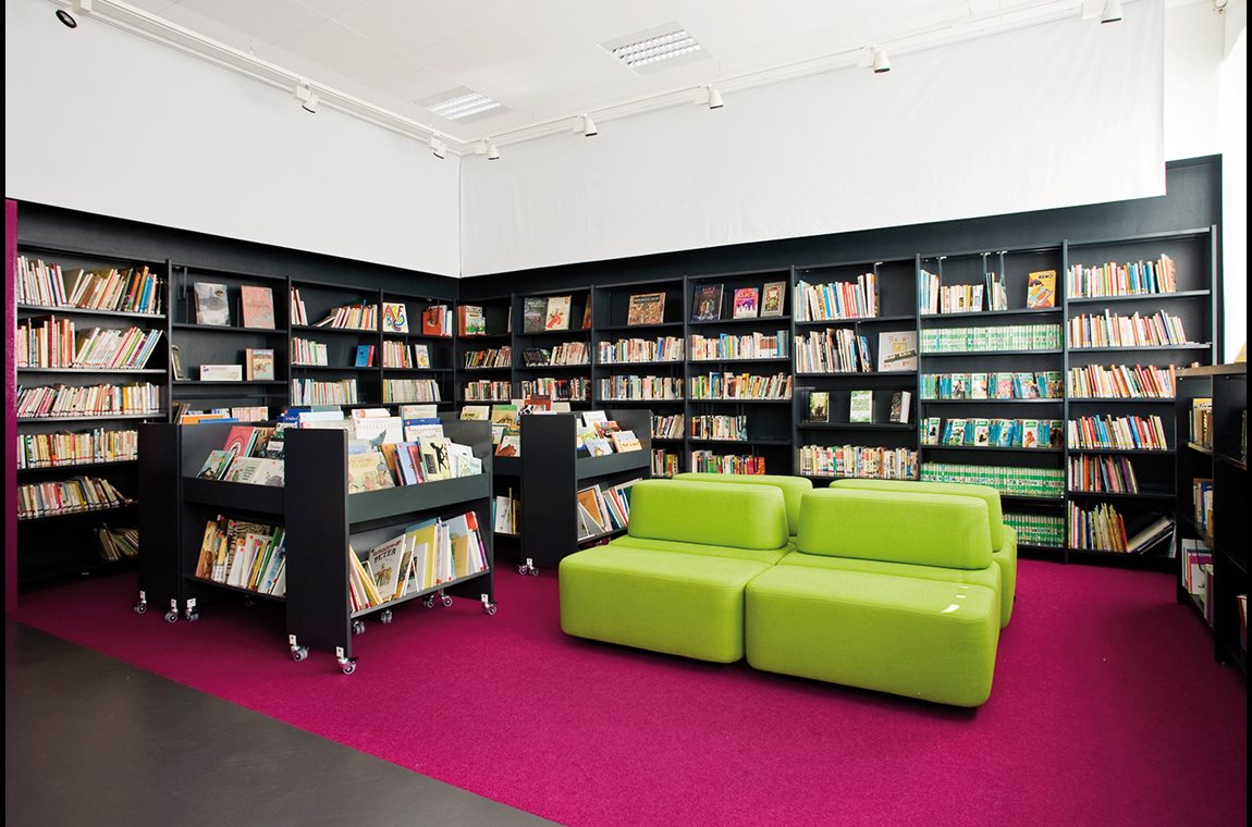Den franske skole i Stockholm , Sverige - Skolebibliotek
