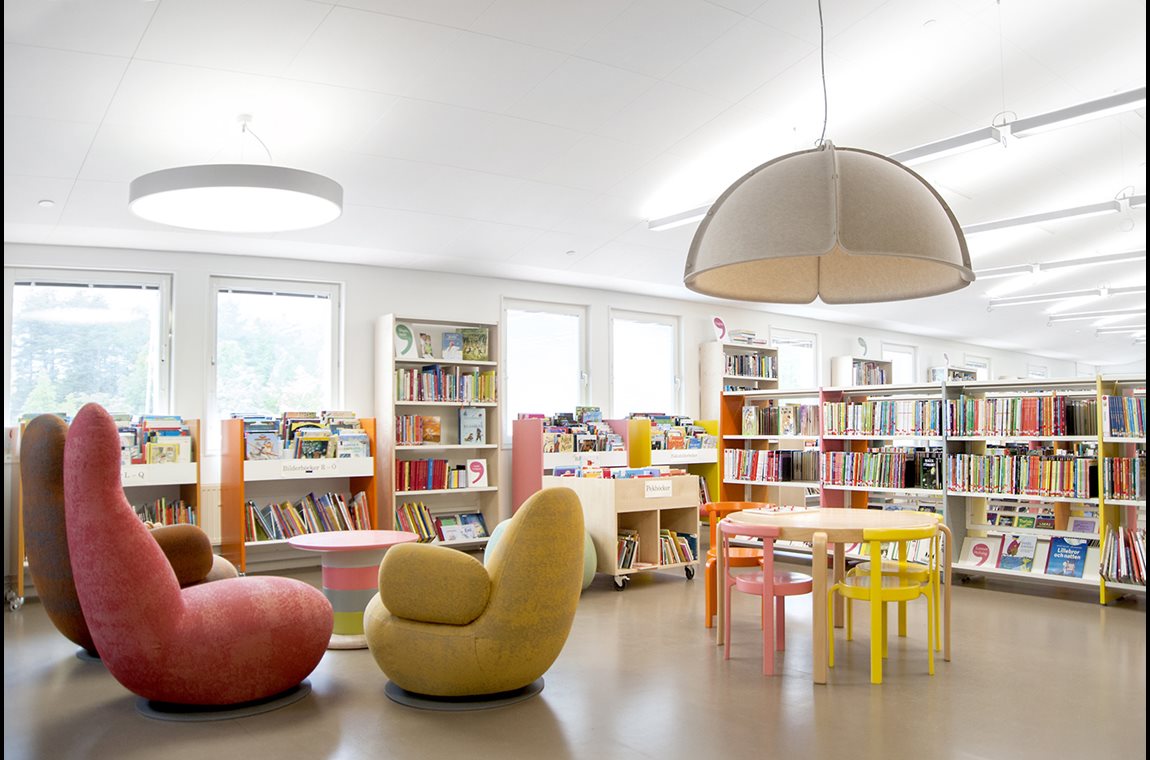 Sävja bibliotek, Uppsala, Sverige - Offentliga bibliotek
