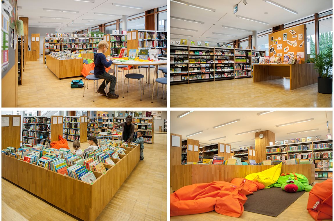 Ismaning bibliotek, Tyskland - Offentligt bibliotek