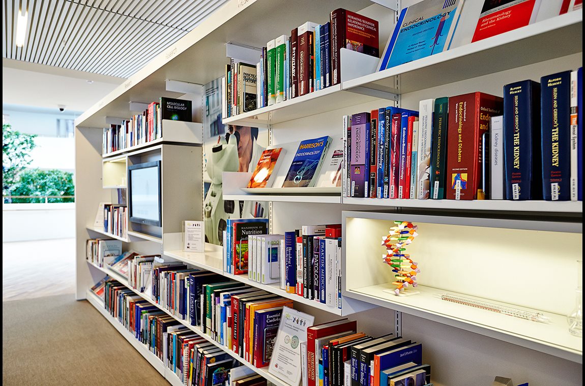 Bibliothèque entreprise Novo Nordisk, Danemark - Bibliothèque d’entreprise