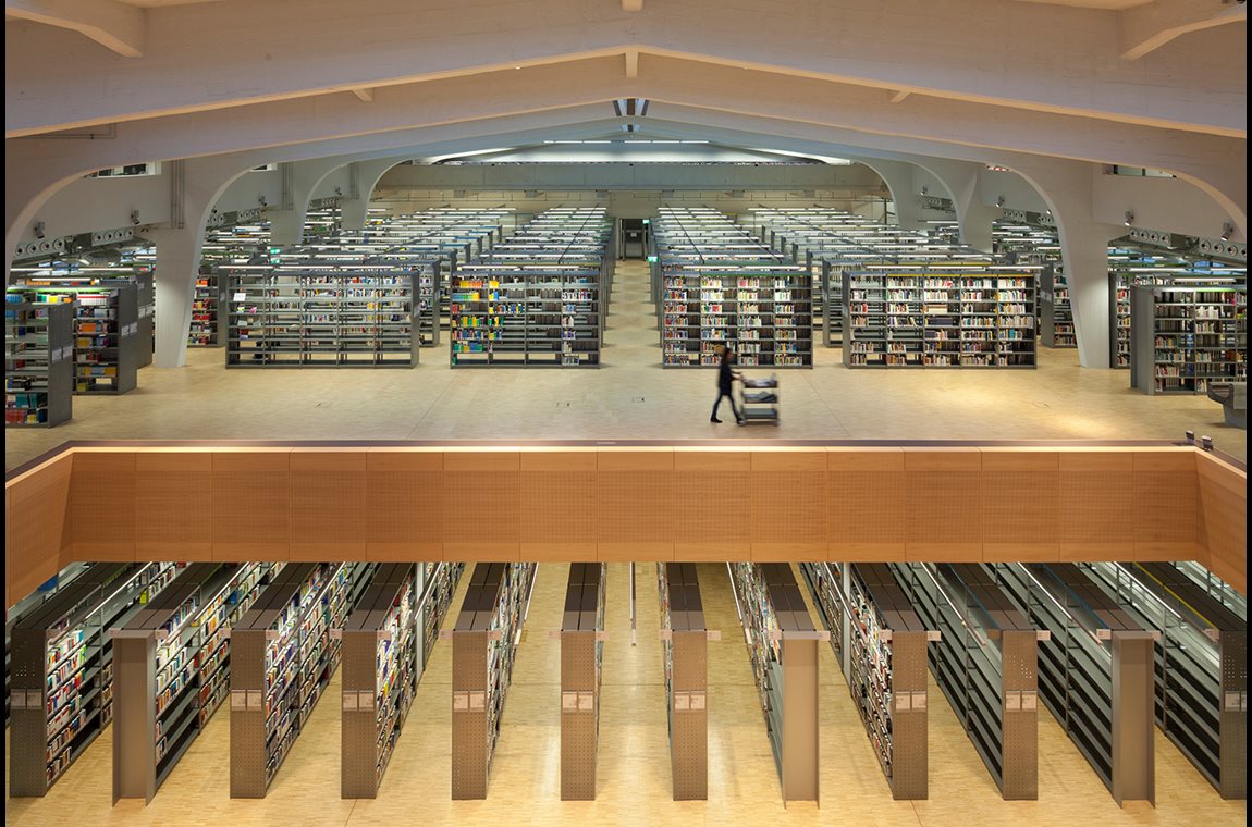 Bibliothèque de l'université Düsseldorf, Allemagne - Bibliothèque universitaire et d’école supérieure