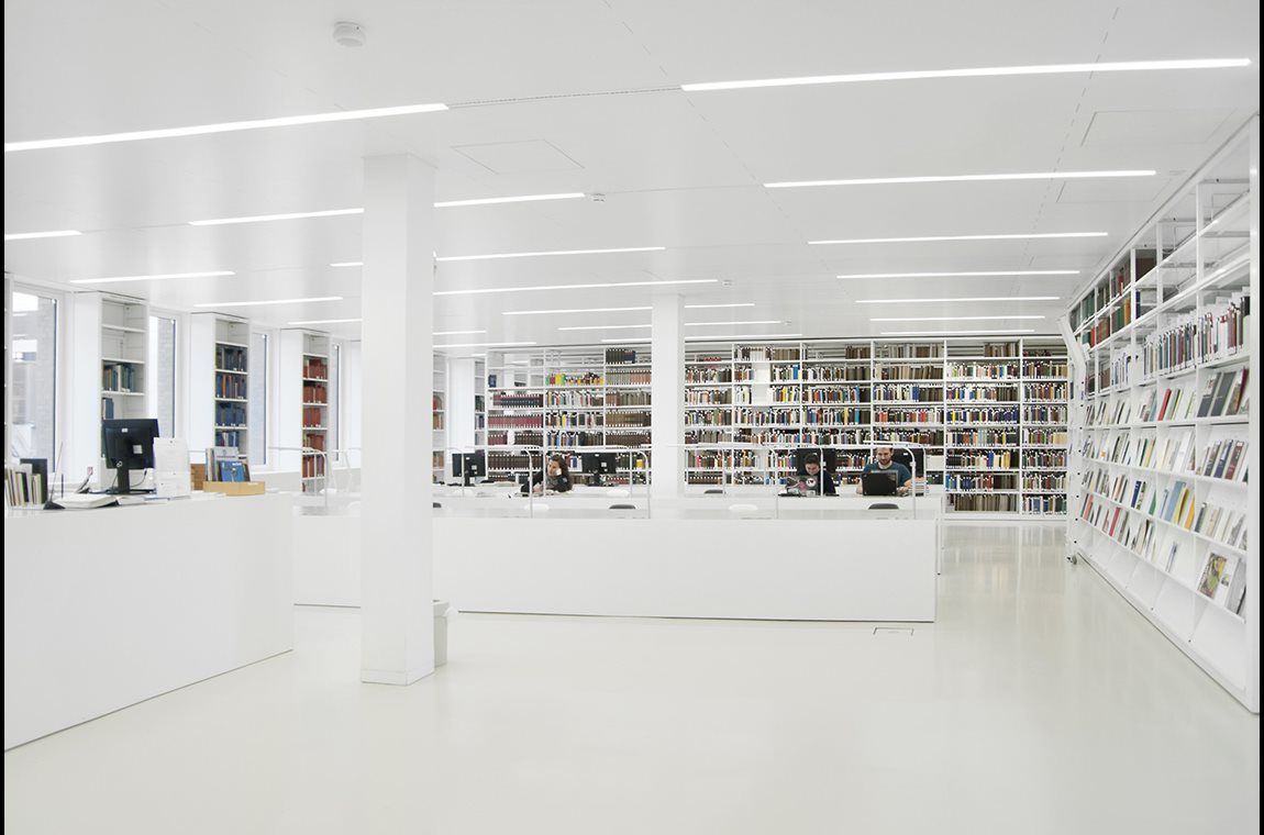 Arkæologisk Centrum i Berlin, Tyskland - Akademisk bibliotek
