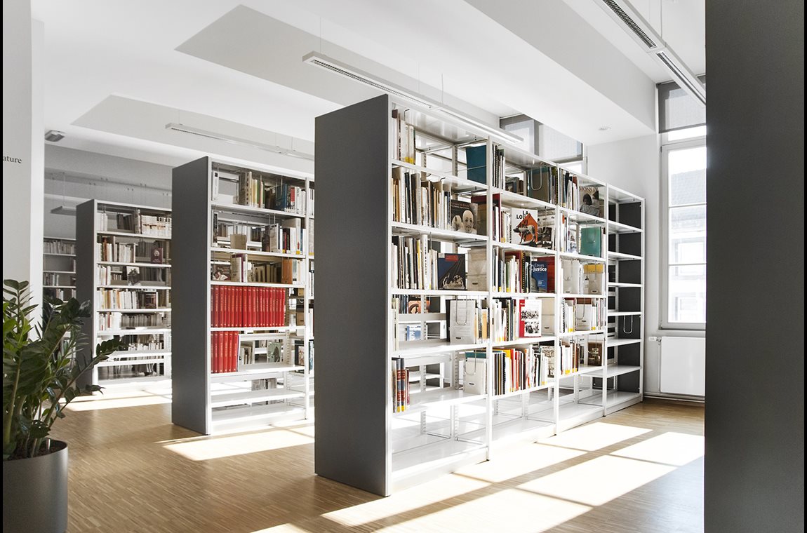 Mons Bibliotek, Belgien - Offentligt bibliotek