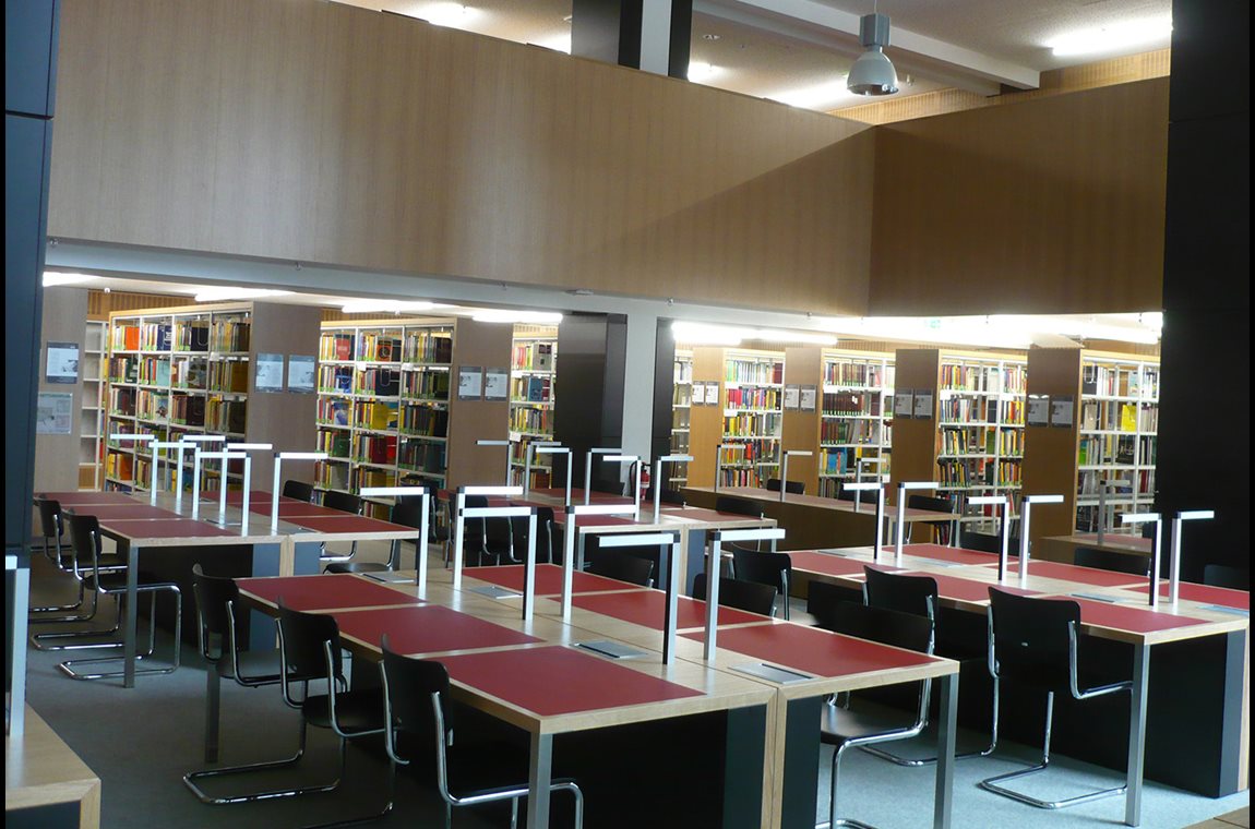 Leipzig universitetsbibliotek, Tyskland - Akademisk bibliotek