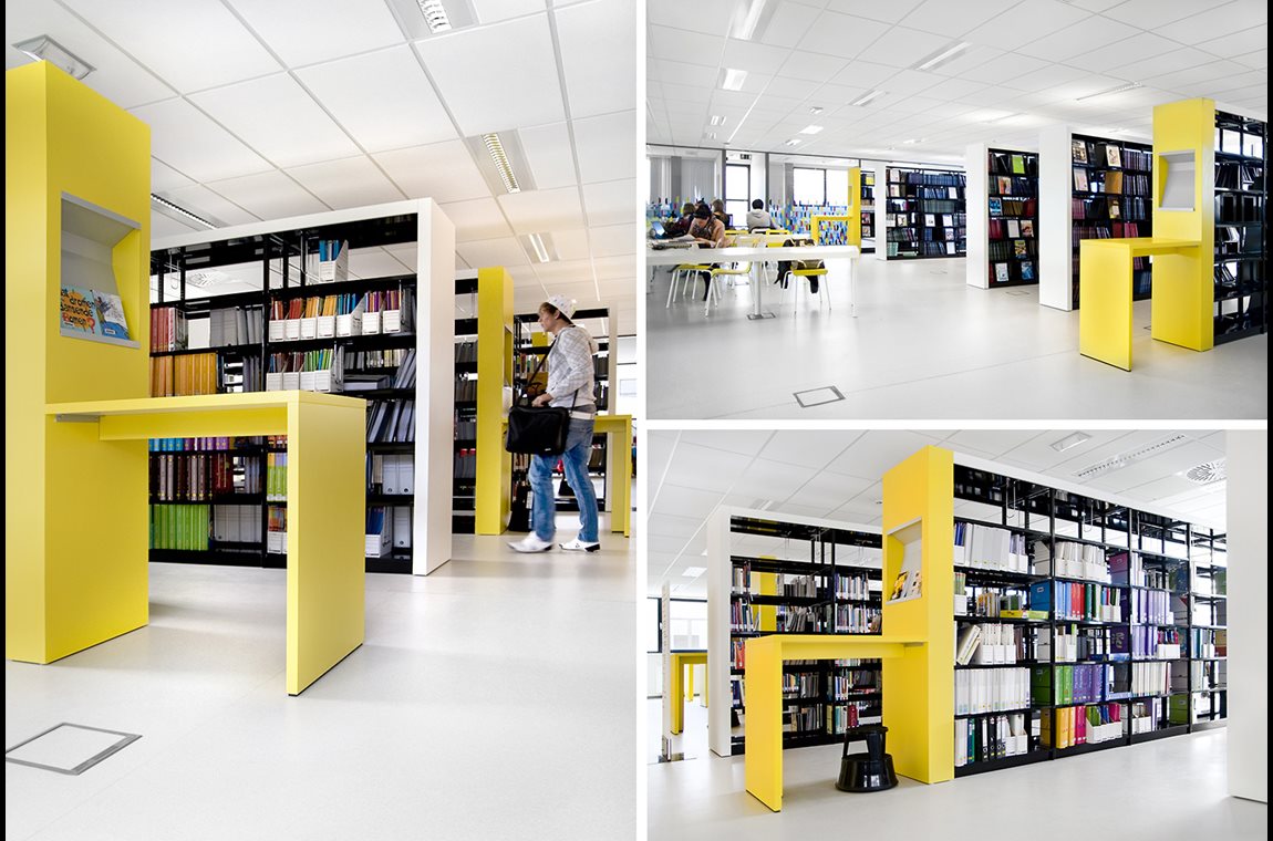 KHK Turnhout Campus Blairon, Belgien - Akademisk bibliotek