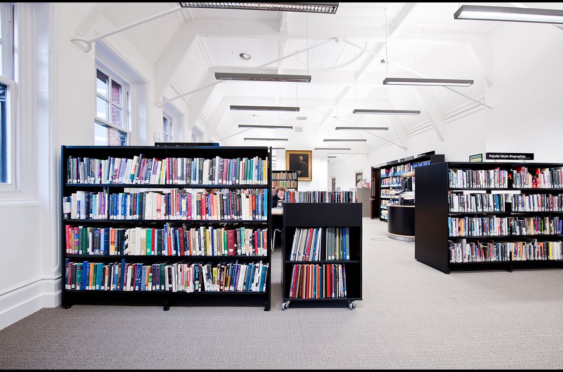 Bibliothèque municipale de Manchester City, Royaume-Uni - Bibliothèque municipale et BDP
