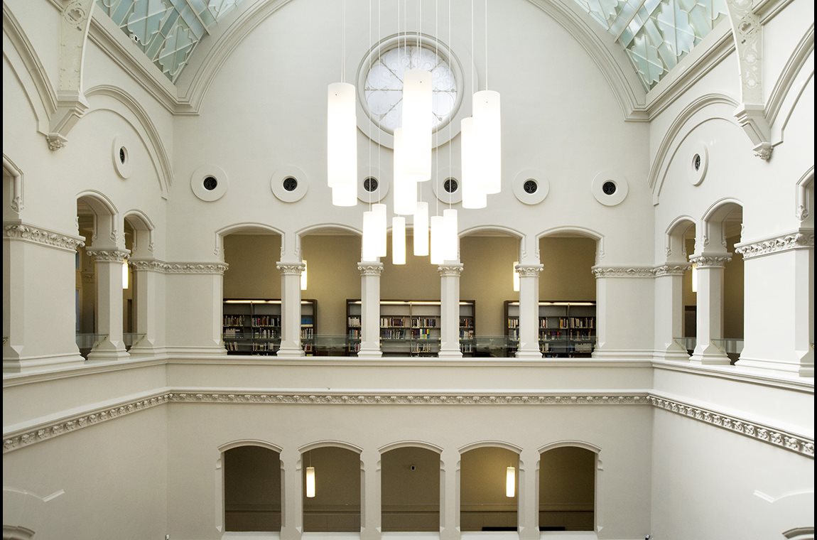 Nationalbanken i Brussel, Belgien - Företagsbibliotek
