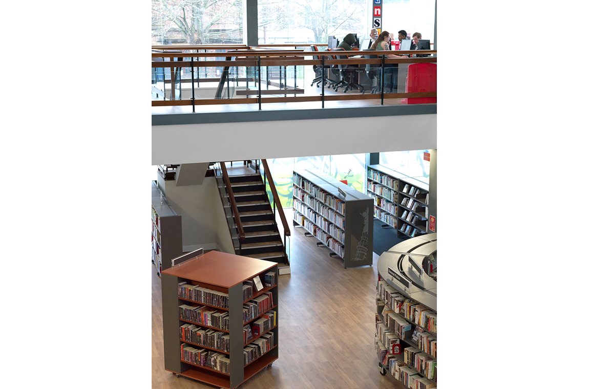Bibliothèque municipale de Stockton, Royaume-Uni - Bibliothèque municipale et BDP