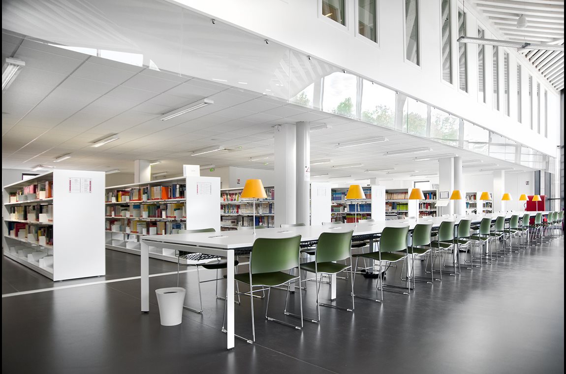 Caen universitetsbibliotek, Frankrig - Akademisk bibliotek