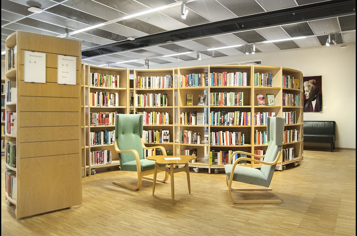 Gottsunda Bibliotek, Uppsala, Sverige - Offentligt bibliotek