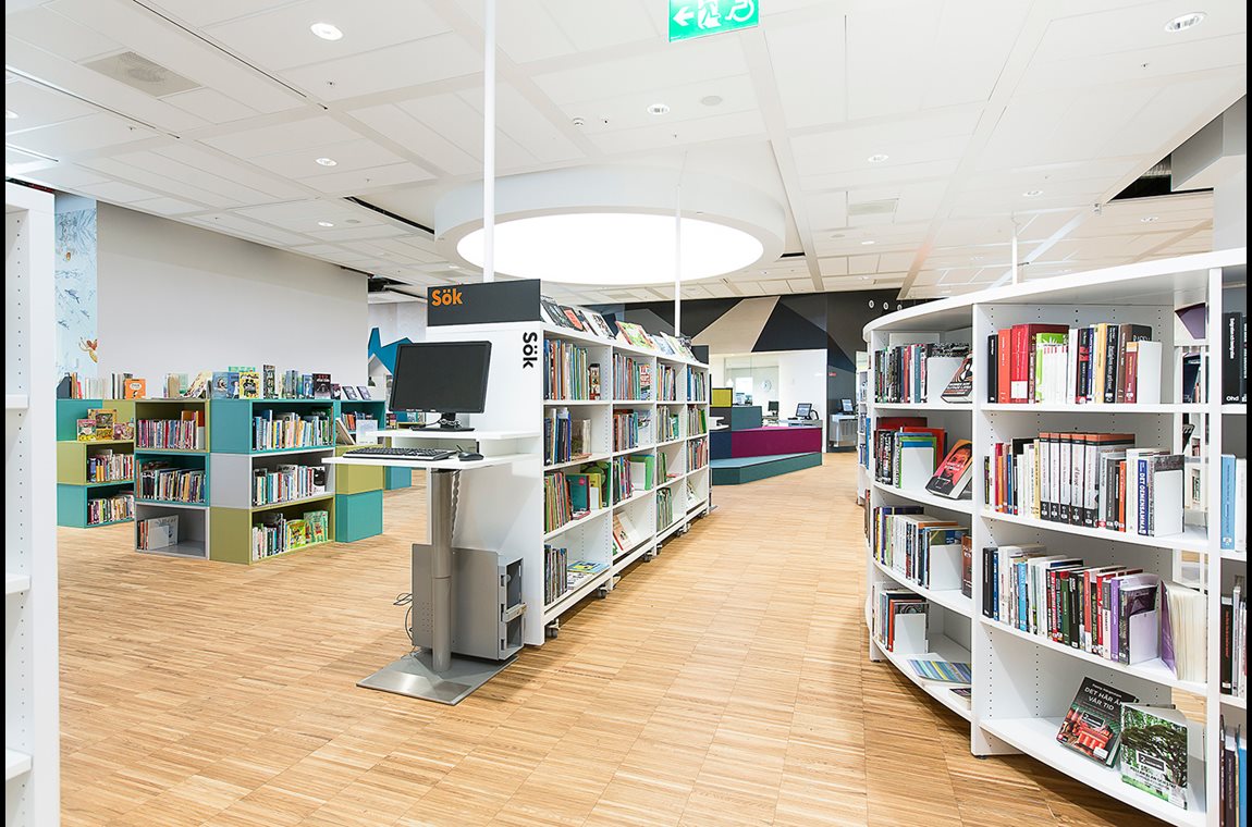 Kista bibliotek, Stockholm, Sverige - Offentliga bibliotek