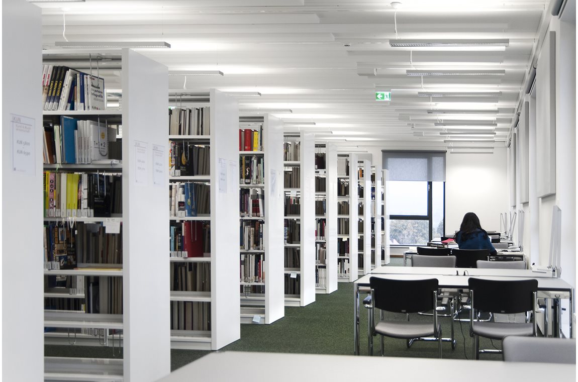 Hildesheim University of Applied Sciences and Arts, Tyskland  - Akademiska bibliotek