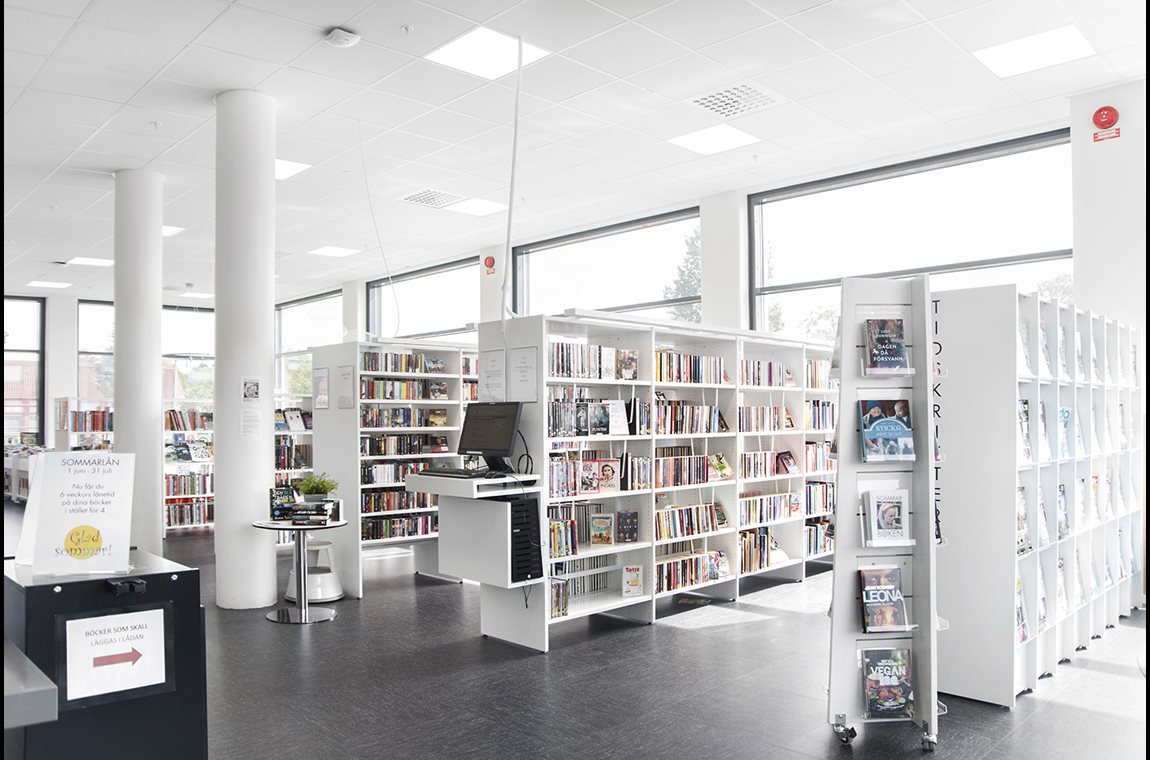 Bibliothèque municipale de Bara, Suède - Bibliothèque municipale et BDP