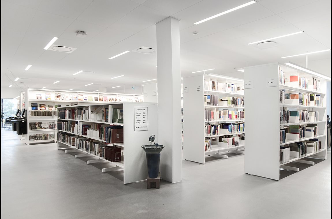 Bibliothèque de l'université UCN, Danemark - Bibliothèque universitaire et d’école supérieure