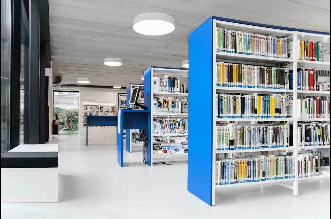 Drongen bibliotek, Belgien - Offentliga bibliotek