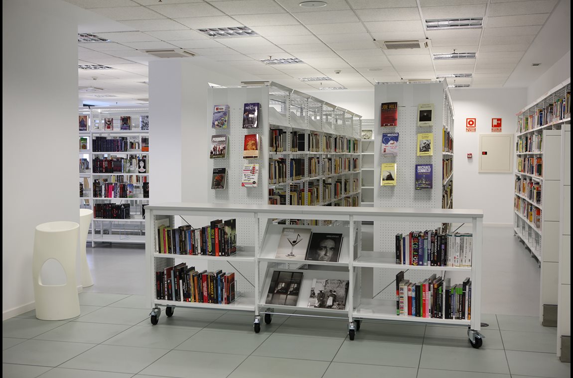 Alcobendas bibliotek, Spain - Offentligt bibliotek
