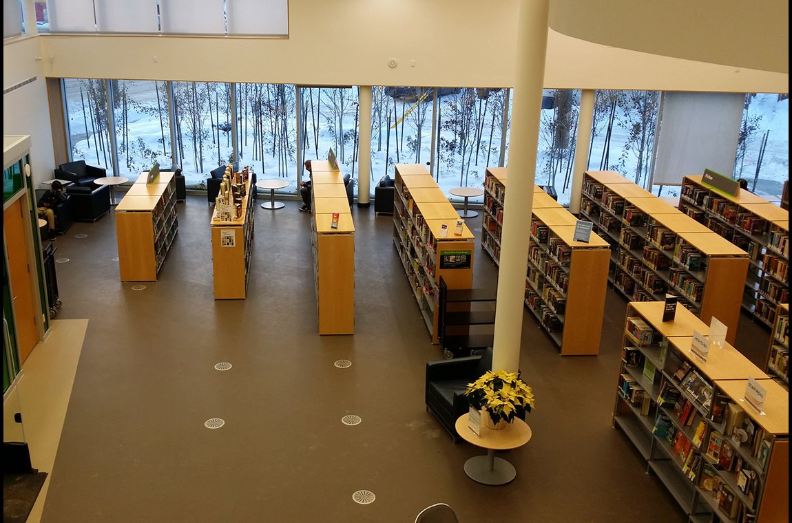 Stadtteilbibliothek Highlands in Edmonton, Kanada  - Öffentliche Bibliothek