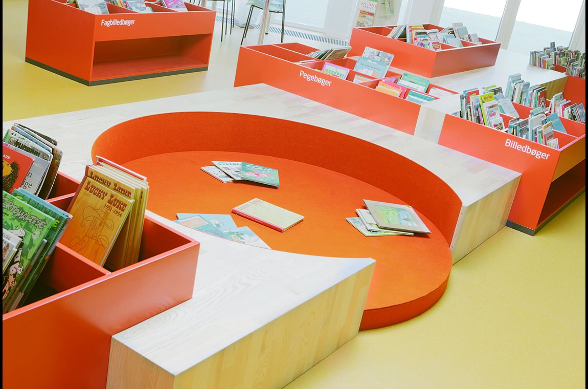 Openbare bibliotheek Tommerup, Denemarken - Openbare bibliotheek
