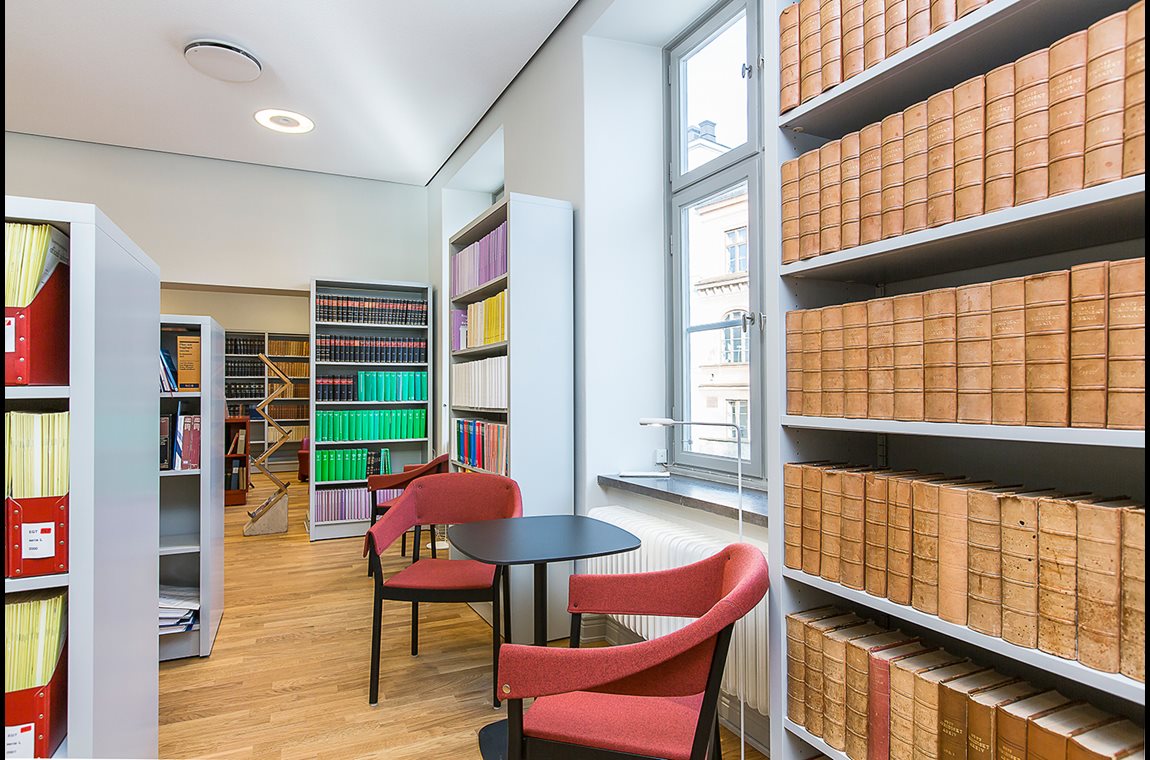 Land- und Umweltgericht in Stockholm, Schweden - Öffentliche Bibliothek