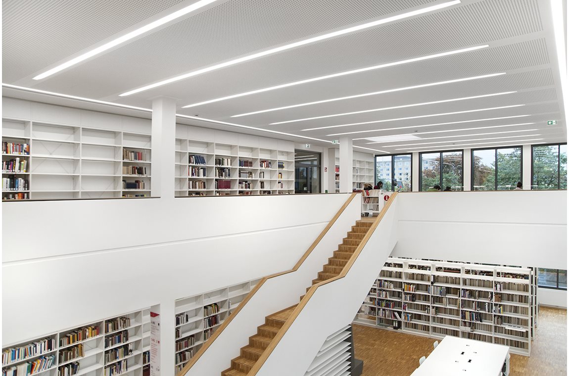 Muziekacademie in Detmold, Duitsland - Wetenschappelijke bibliotheek
