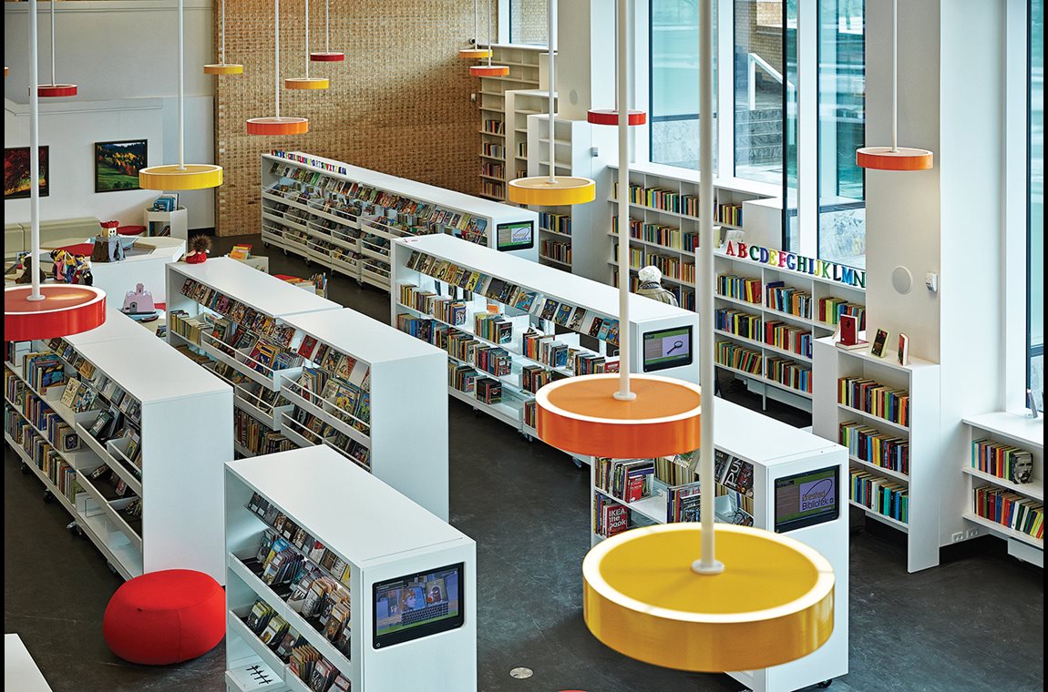Ørestad Bibliotek, Danmark - Kombibibliotek