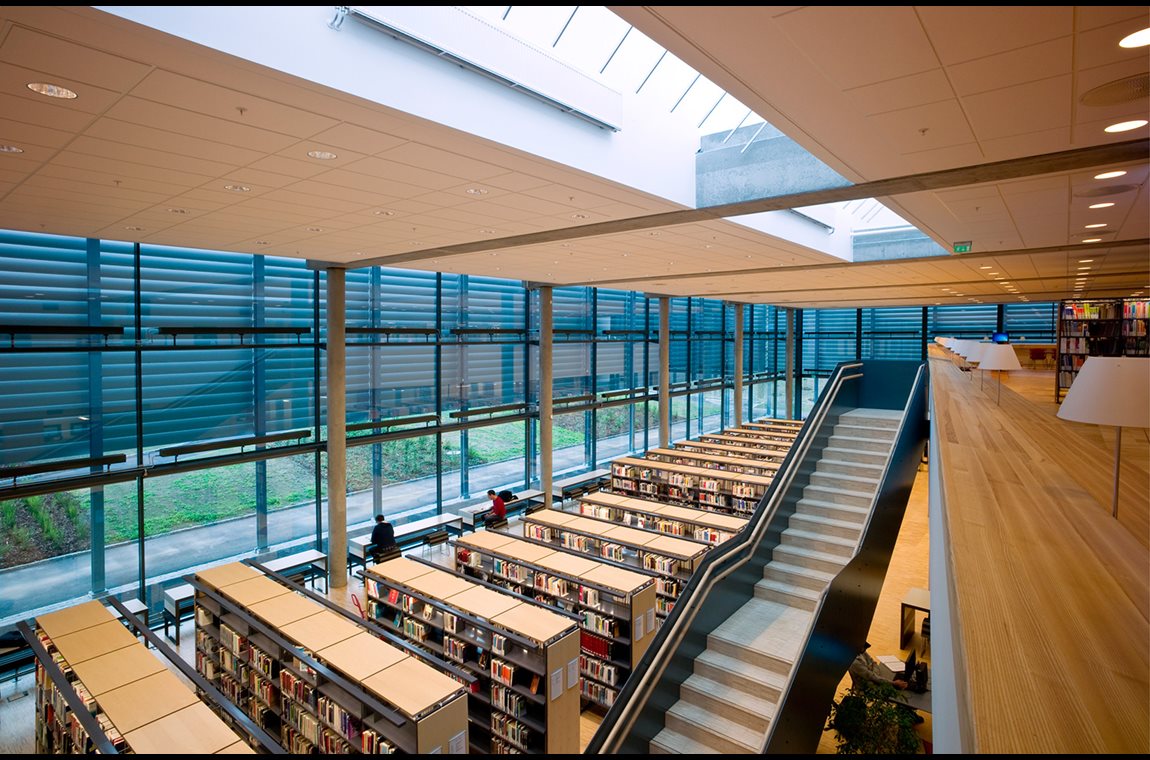 Wetenschappelijke bibliotheek Vestfold, Noorwegen - Wetenschappelijke bibliotheek